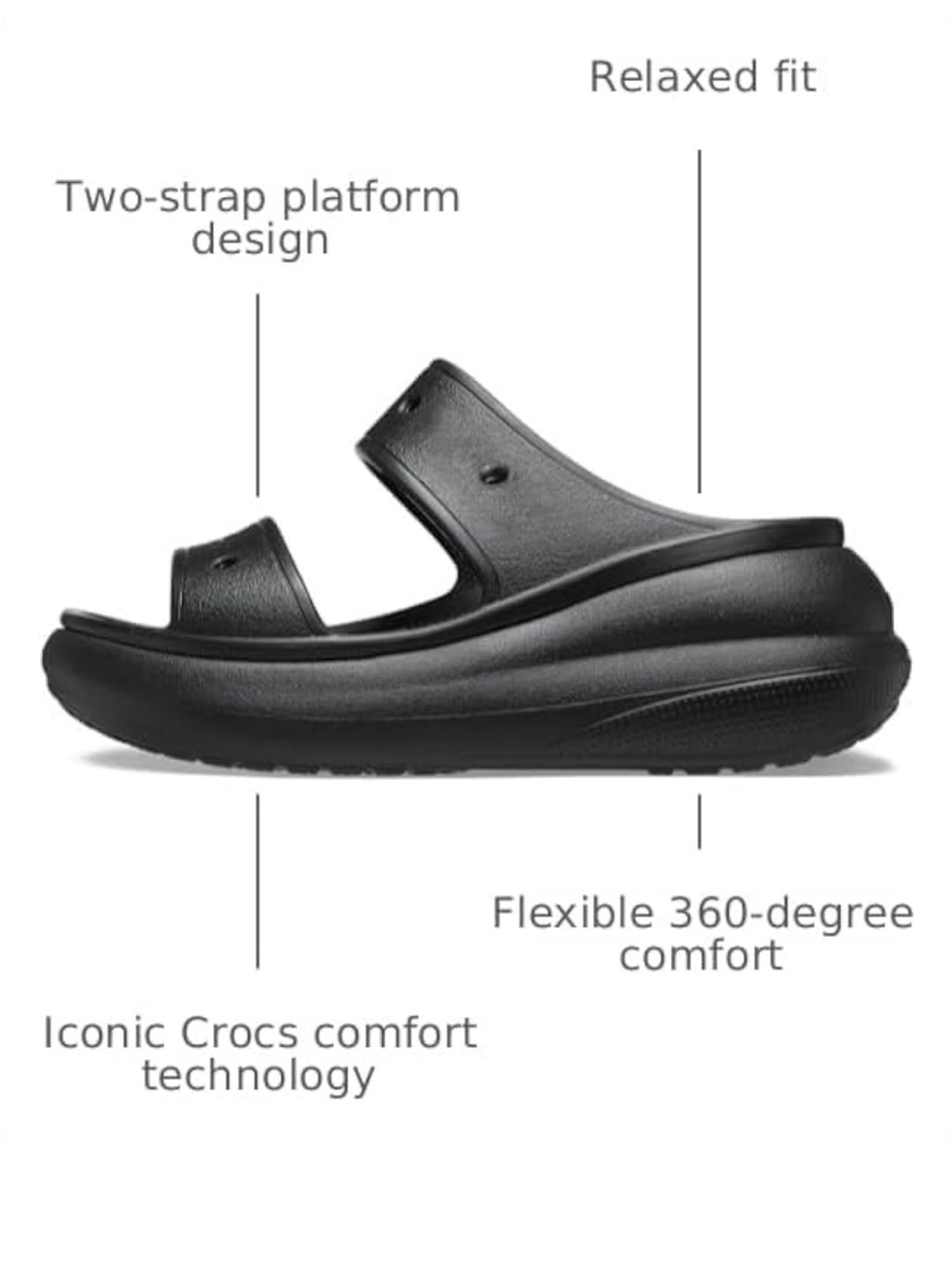 Crocs Crush Sandals - Picture 3 of 8